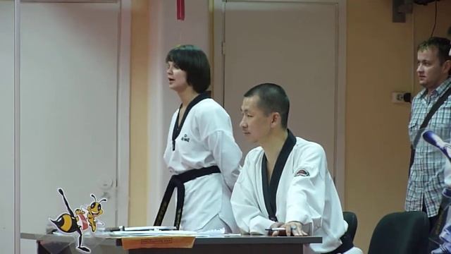 Тхэквондо WTF аттестация на желтый пояс смотреть онлайн