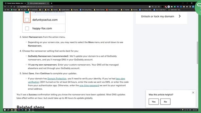 How to Update DNS & Nameservers on GoDaddy (2023) смотреть онлайн