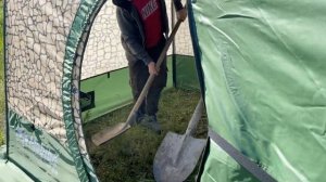 Сборка мобильной бани Mobiba