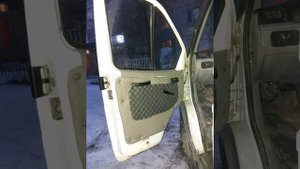 Дверные карты на газель своими руками. Подушки для спальника.