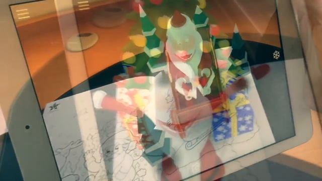 3D-раскраска "Новый год" смотреть онлайн