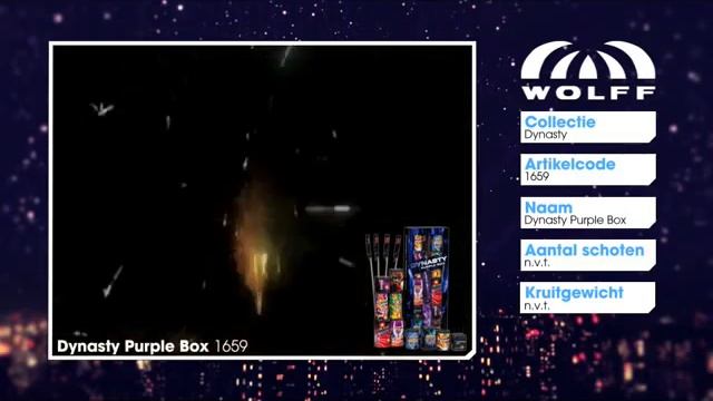 Dynasty Purple Box :: Wolff Vuurwerk :: Vuurwerk Media Group смотреть онлайн