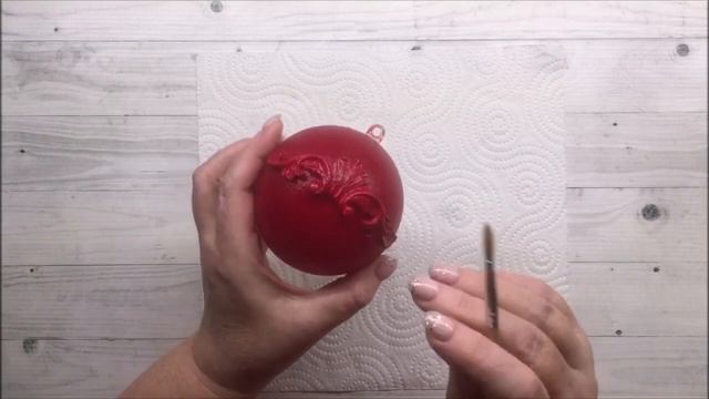 ДЕЛАЕМ НОВОГОДНИЙ ШАР РОЖДЕСТВО СВОИМИ РУКАМИ МАСТЕР-КЛАСС DIY | Урок 2