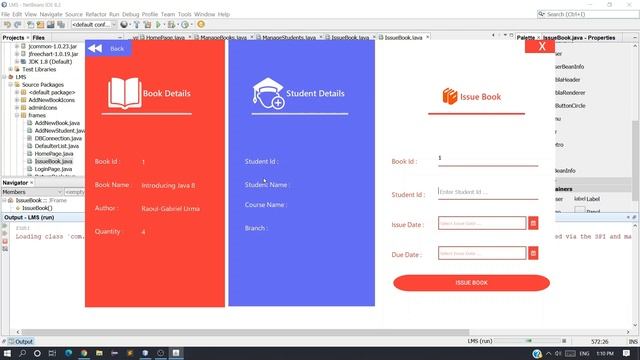 Library Management System in java(JFrame, Netbeans, MySql Database) Complete project