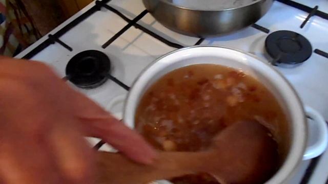 Пшеничная каша на сале