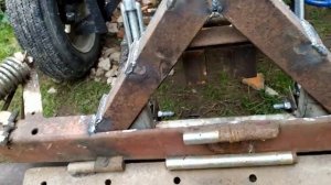 Передний отвал на автосцепке