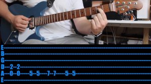 5 Classic Guitar Riffs Every beginner MUST know (Easy, with TABS)