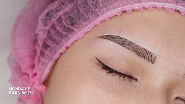 ✅ MICROBLADING with SHADING Step-by step TOUCH UP PROCEDURE Tutorial смотреть онлайн