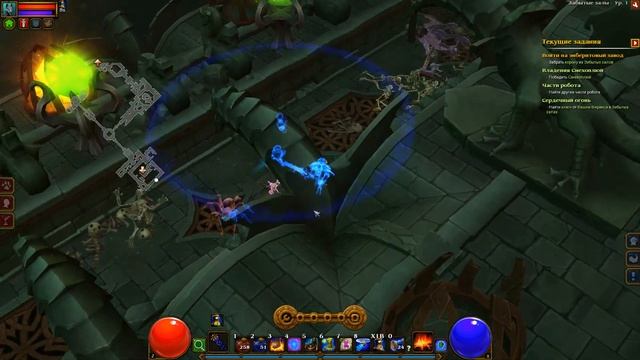 Torchlight 2: Забытые залы - ИЩЕМ КНОПКУ (часть 40) Инженер/саммонер. NG+++