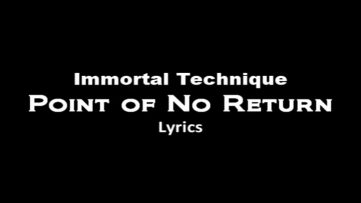 Immortal Technique - Point of No Return Lyrics [Flokossama] смотреть онлайн