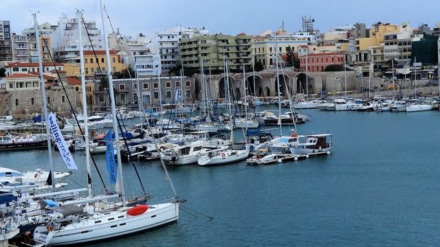 Крит - Ираклион. Прогулка по городу и окрестностям. смотреть онлайн