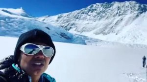 Anita Kundu professional mountaineer at Antarctica South Pole |