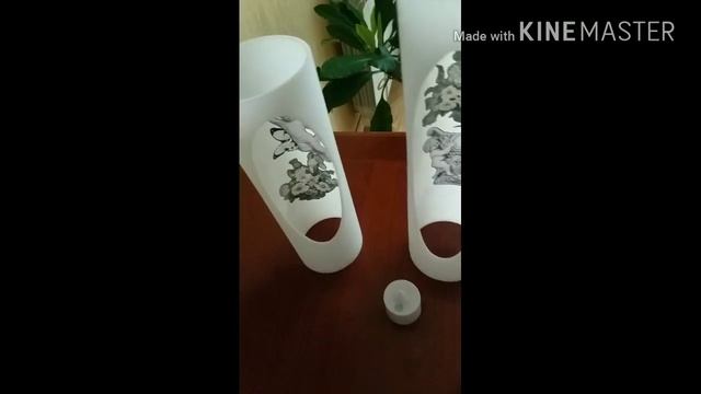 Защитный плафон для свечи