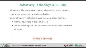 Talking Tech: eDiscovery Technology: Past, Present, and Future