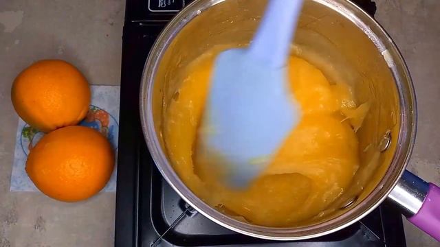 Очень вкусное апельсиновое желе.