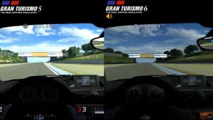Gran Turismo 5 VS Gran Turismo 6 InCar Laguna Seca PS3 {1080p 60fps}