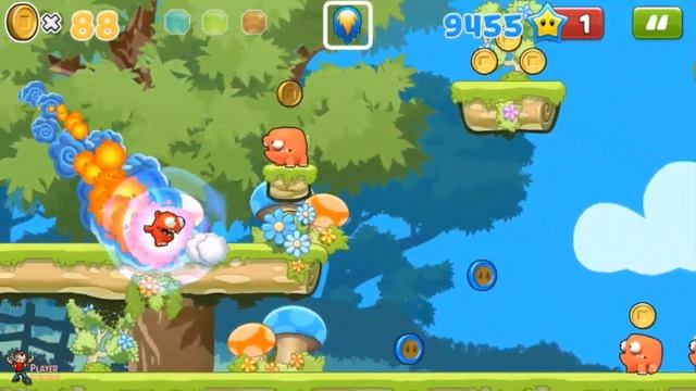 Mega Run - Redford's Adventure Vs Bacon Escape 2 Spaced Out - Android/iOS Gameplay смотреть онлайн