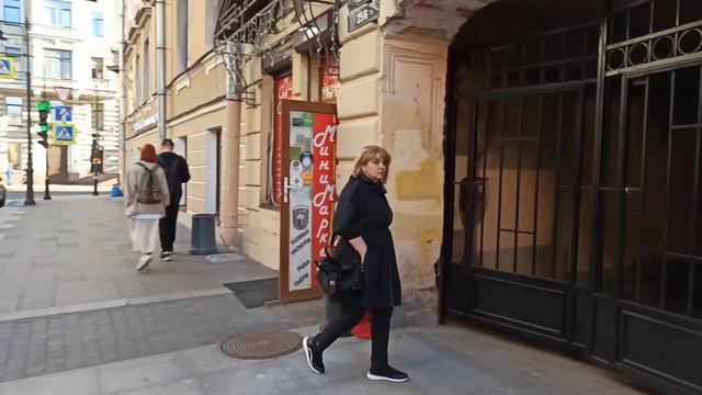 #СашаКира Литейный проспект - набережная реки Фонтанка
