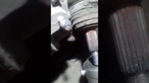 Сорвал резьбу на шрусе.