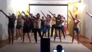 Репетиция.  Танец вожатых.  Гренада 2017