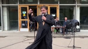 Проповедь отца Андрея Ткачёва в госпитале Бурденко