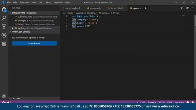 JavaScript Objects | Classes and Objects in JavaScript | JavaScript Tutorial | Edureka Rewind