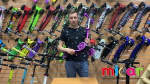 ДЕТСКИЙ ТРЁХКОЛЁСНЫЙ САМОКАТ SCOOTER MINI MICAR JET СО СВЕТЯЩИМИСЯ КОЛЕСАМИ