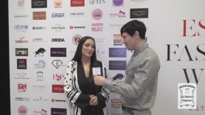 Интервью с дизайнером Аникой Керимовой после показа Estet Fashion Week 2023