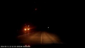 КАМАЗ на полосе встречного движения 13.09.2024, трасса Кемерово-Анжерская.