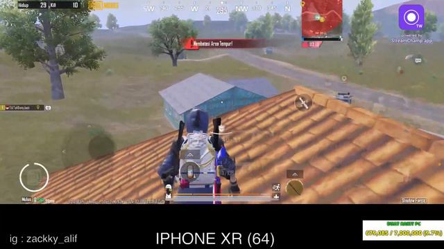 LIVE PUBG Mobile di TIKTOK!! CUMA KAKEK HP IPHONE XR BISA Smooth Gini 😱- PUBG MOBILE смотреть онлайн