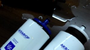 Фильтры Аквафор к2 к5 к7 через 6 месяцев в разрезаном виде