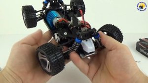 RC Багги WLtoys A959 Машинка на радиоуправлении из Китая Полноприводная Unboxing RC car