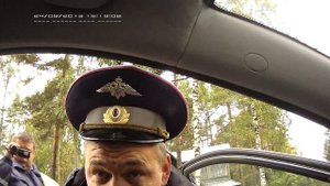 ДПС в посёлке Рощино Выборгского р-на Ленинградской обл.