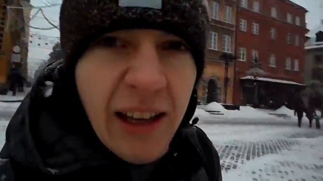 Польша, Варшава, площадь. Врун, где морожко? смотреть онлайн