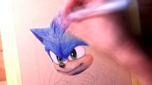 Let's Draw SONIC THE HEDGEHOG - FAN ART