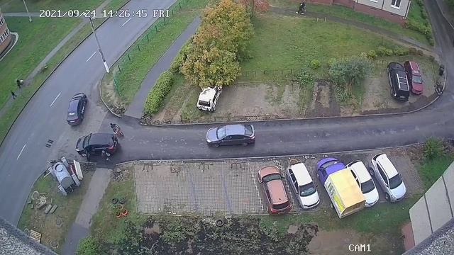 Ребенок на вело врезался в автомобиль. Чебоксары смотреть онлайн