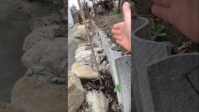 Подпорная стена из камня своими руками, чтобы не осыпался и не сползал грунт
