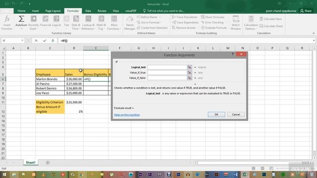 027 Microsoft Excel 2016  Using the IF conditional Statement inside Microsoft Excel