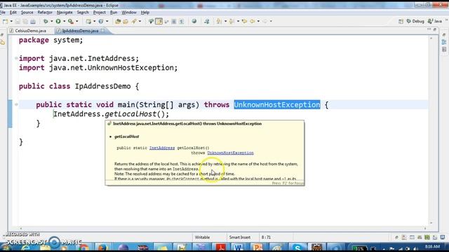 How to get Ip Address in Java using java program