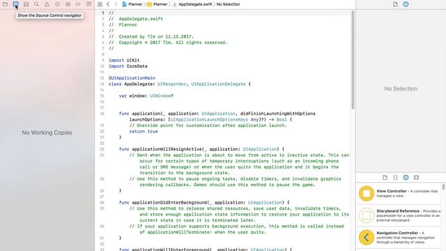 2 Создание проекта iOS смотреть онлайн