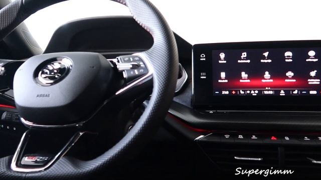 2021 SKODA Octavia Combi RS iV INTERIOR by Supergimm смотреть онлайн