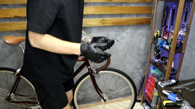 FIXED GEAR ИЗ КОРОБКИ. Fuji Feather 2022. Фикс Fuji физер смотреть онлайн