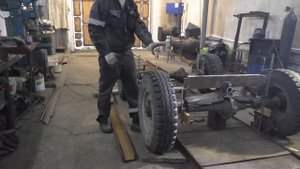 рама для минитрактора своими руками