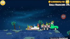 Angry Birds Seasons Mighty Eagle Gameplay
