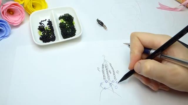Как сплести/сделать ЧОКЕР из бисера DIY смотреть онлайн