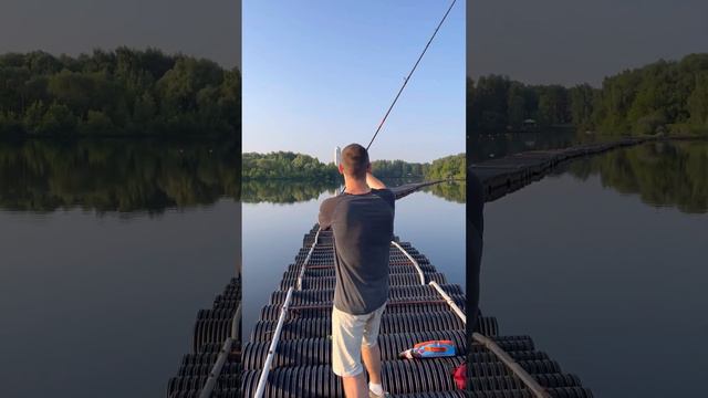 Пробуем ловить на подаренные приманки #рыбалка #спиннинг смотреть онлайн