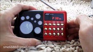 How to Operate digital JOC FM Radio MP3 PenDrive Sdcard Player