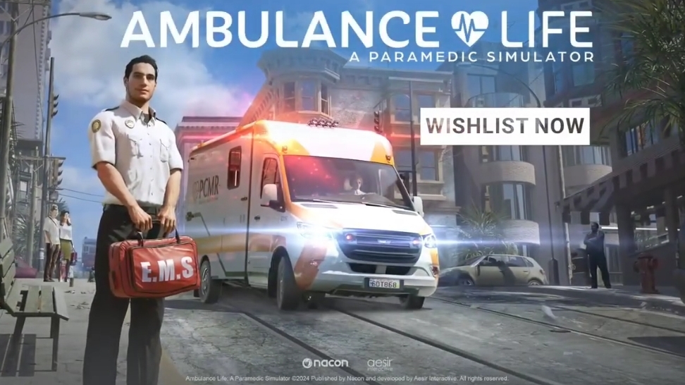 Ambulance Life: A Paramedic Simulator - Трейлер игрового процесса