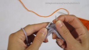 Tutorial. Узор "Турецкая коса" спицами. Turkish cable pattern knitting. "Çanakkale burgusu".