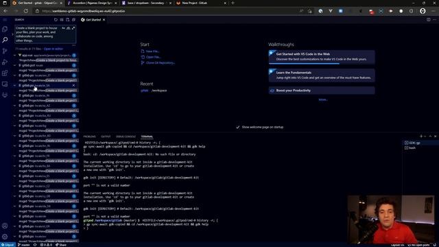 Contributing to GitLab frontend development quickly with gitpod.io смотреть онлайн